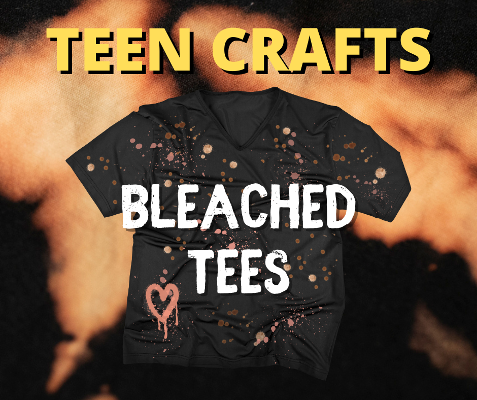 Teen Crafts: Bleached Tees