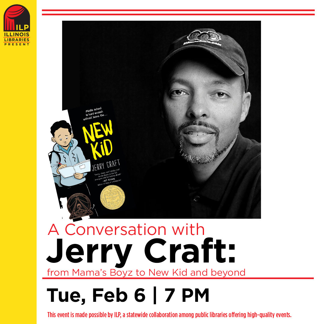 Illinois Libraries present Jerry Craft