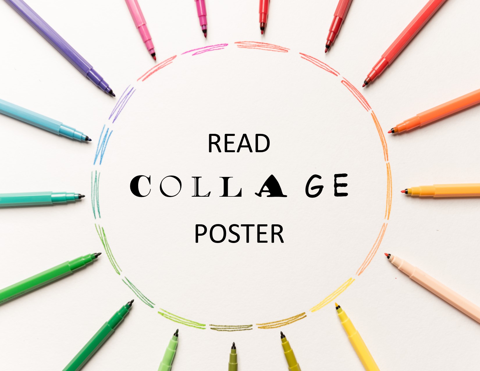 READ collage poster