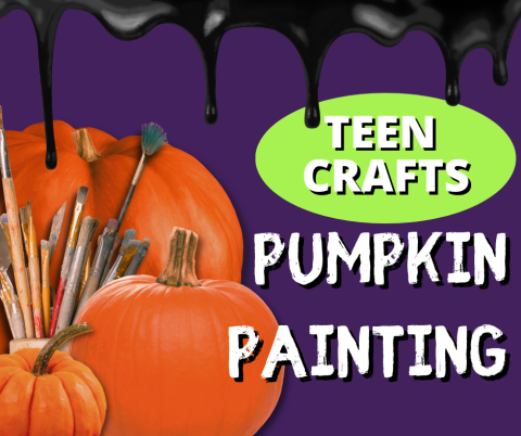 Teen Crafts: Pumpkin Painting