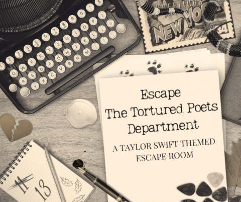 Escape the Tortured Poets Department Graphic