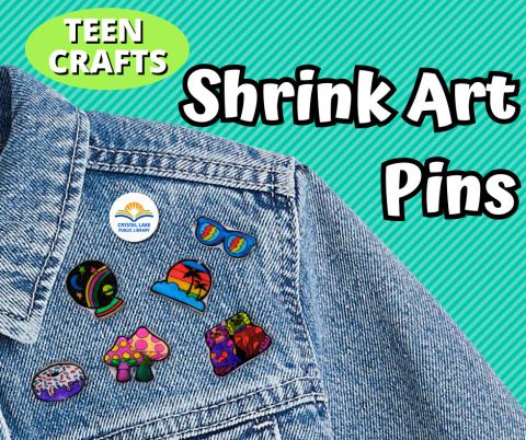 Shrink art pins 