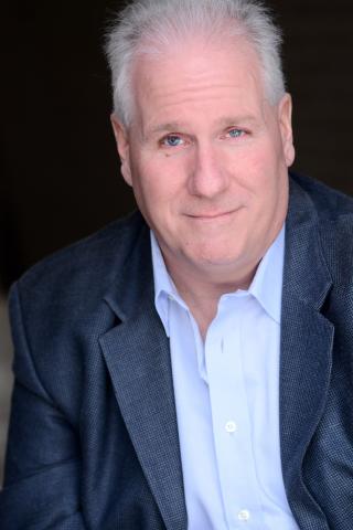 Photo of professional actor Terry Lynch, older Caucasian male with gray hair