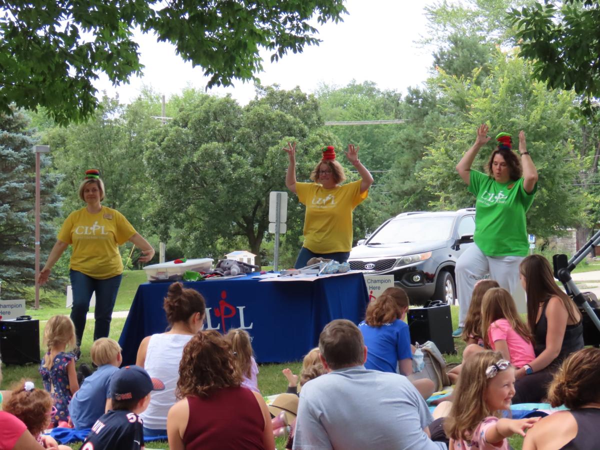 Storytime in the park