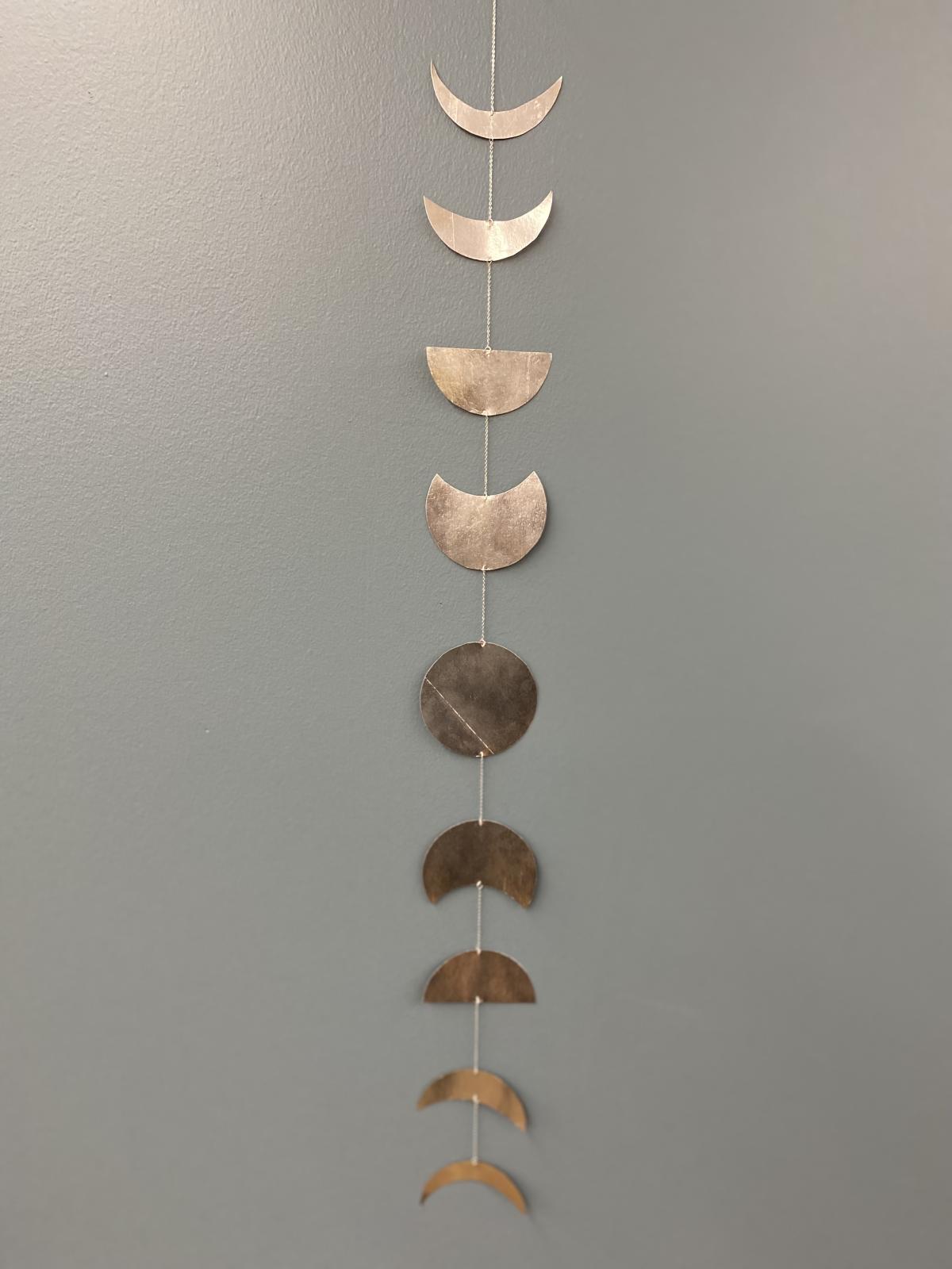 Moon phase wall hanging