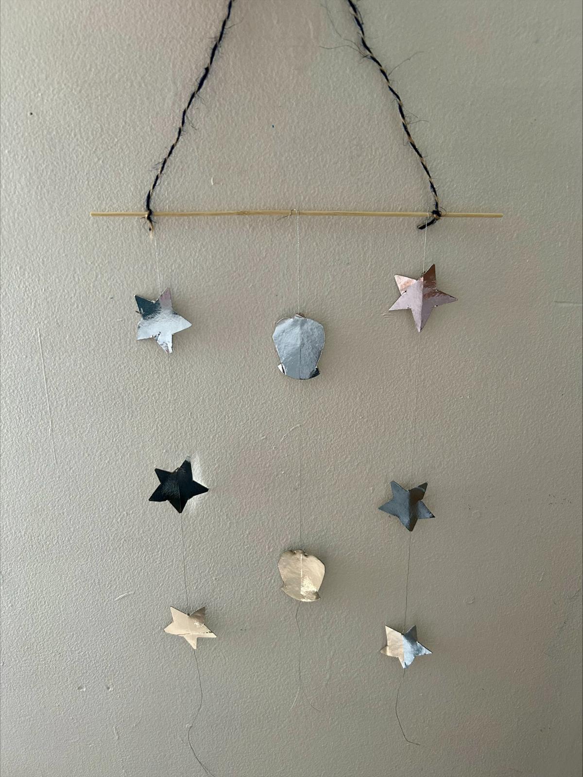 Picture of ocean paper wind chime