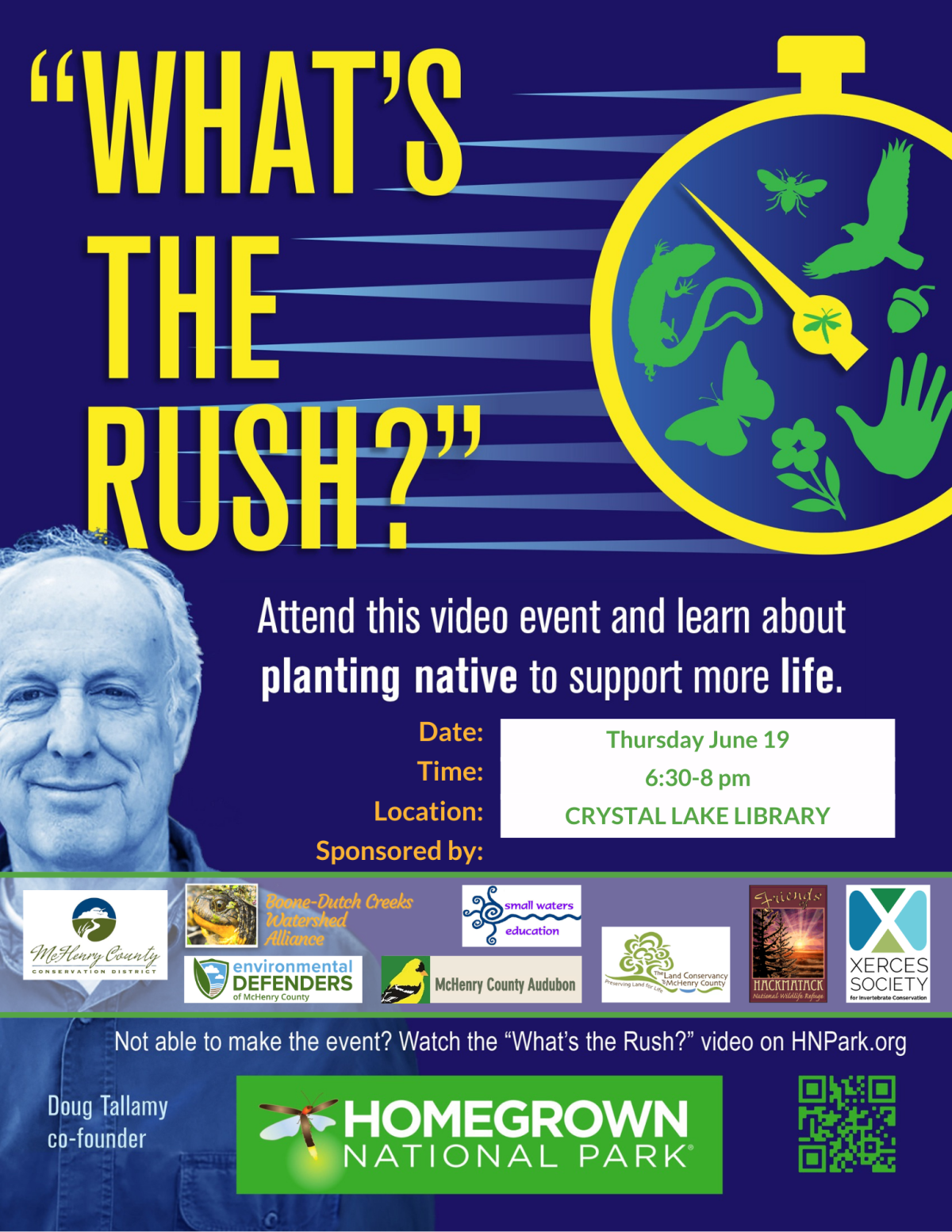 "What's the Rush" poster