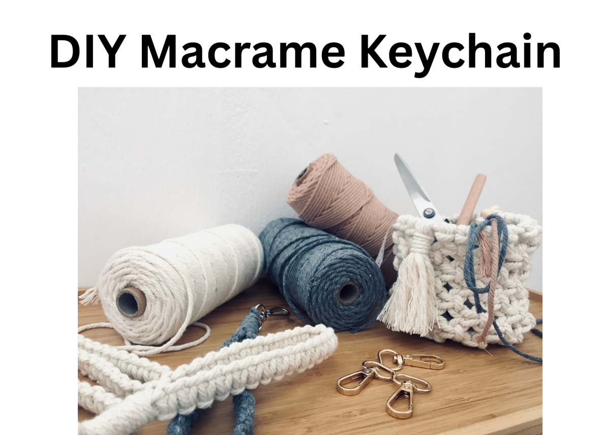 DIY Macrame Keychain